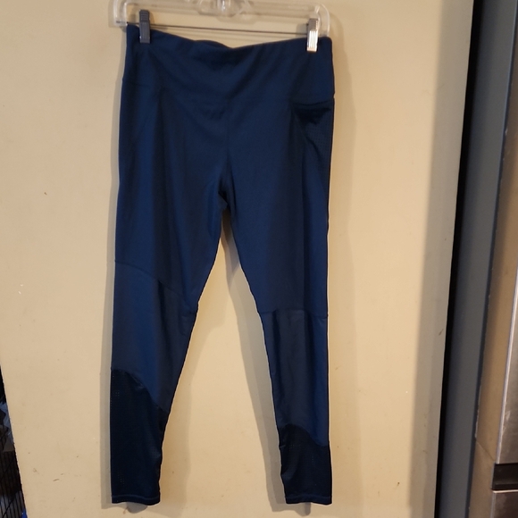 Sweaty Betty Navy Power  Medium Leggings New Condition - Picture 1 of 5